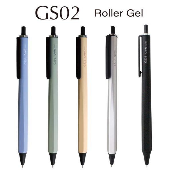 OHTO GS02 Needlepoint Aluminium Gel Pen - New Colours
