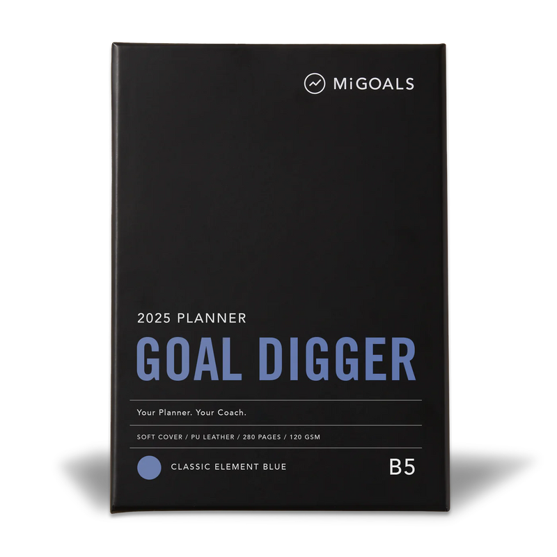 MiGoals 2025 B5 Goal Digger Planner Classic