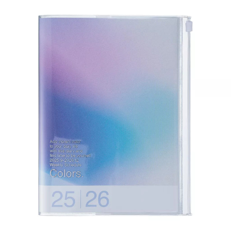 Mark's 2025/26 Colour Gradient A5 Mid Year Academic Diary