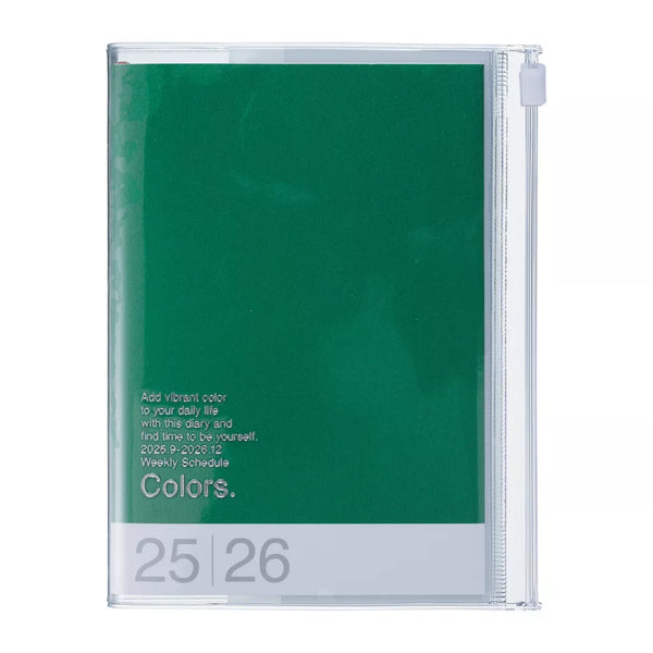 Mark's 2025/26 Colour A6 Mid Year Academic Diary
