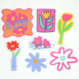 Greeting Life Sticker Pack - Flower