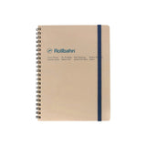 Delfonics Rollbahn Spiral Bound Grid Notebook A5