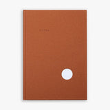 Kartotek Harcover A4 Clothbound Notebook Ruled Ochre