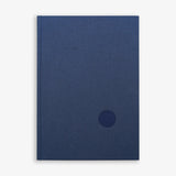 Kartotek Harcover A4 Clothbound Notebook Ruled Blue