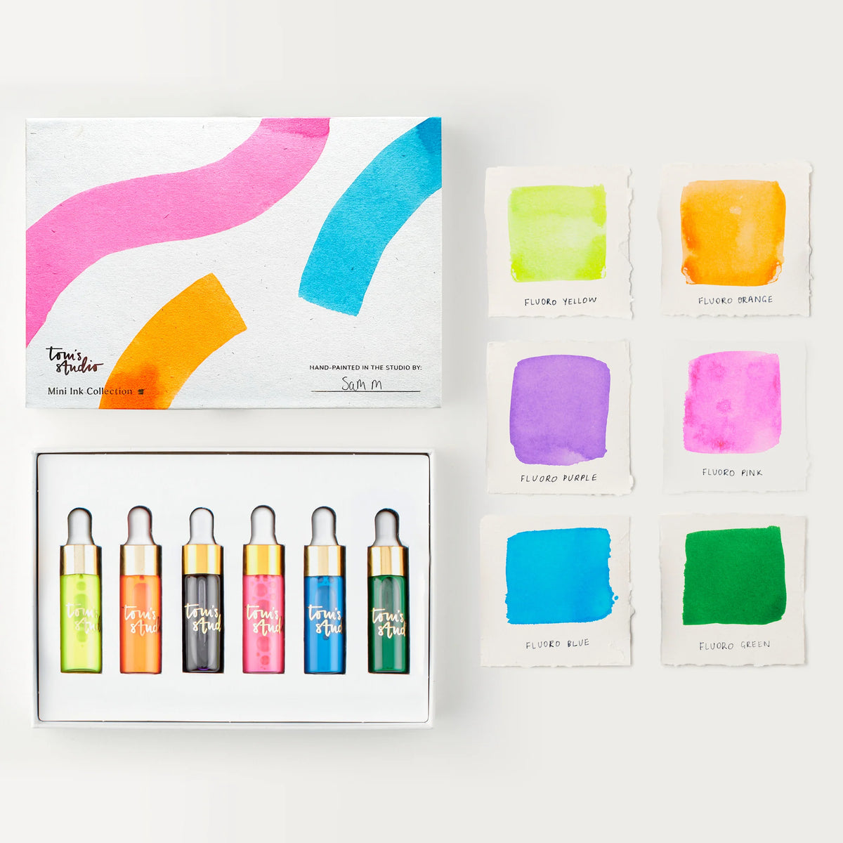 Tom's Studio Mini Fountain Pen Ink Set - Highlighter Ink