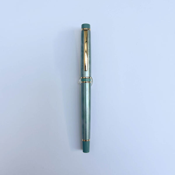 Pilot Grance Fountain Pen 14k gold nib - Marble Green