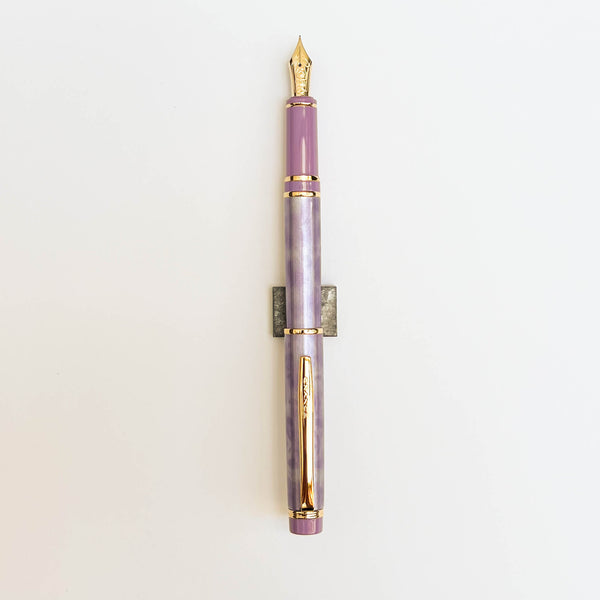 Pilot Grance Fountain Pen 14k gold nib - Marble Violet