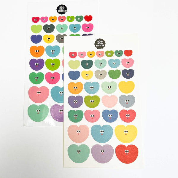 Livework Som Som Stickers - Hearts