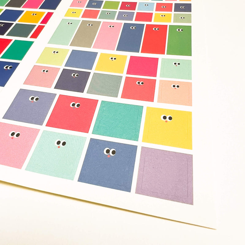 Livework Som Som Stickers - Squares