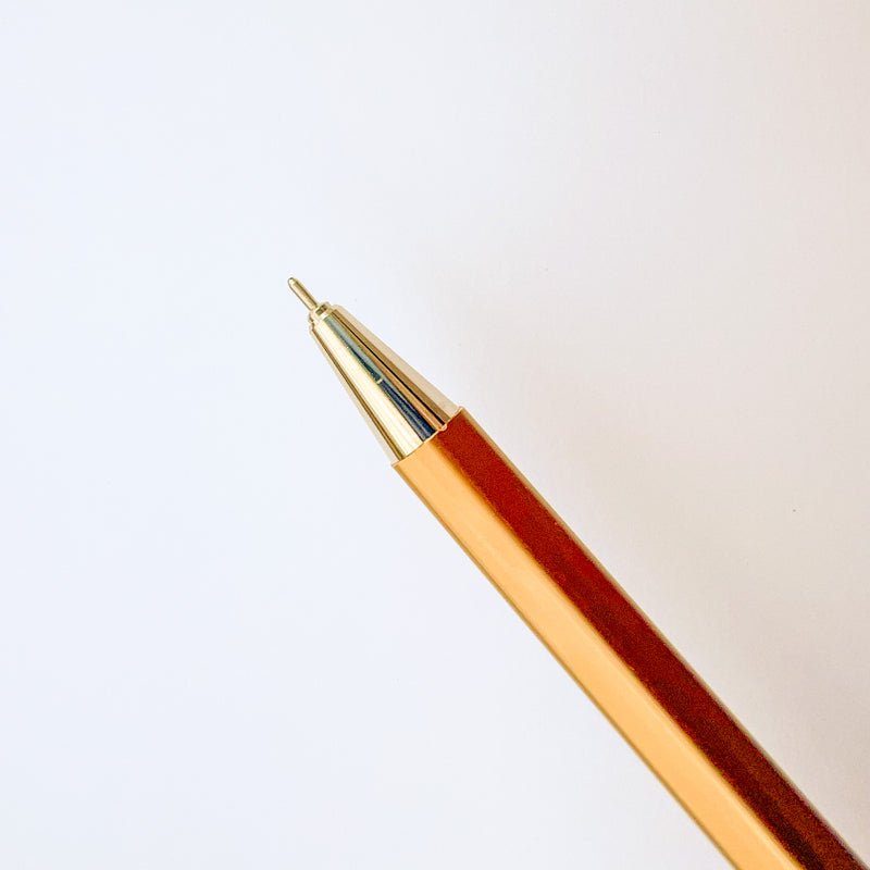 Delfonics Wooden Ballpoint Pen - 0.7m Needle Tip