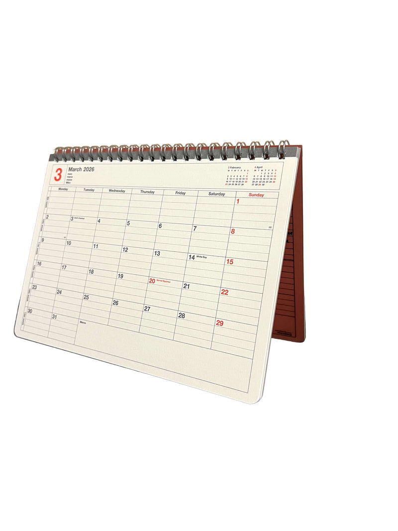 Mark's Tokyo Edge Notebook Calendar - Small