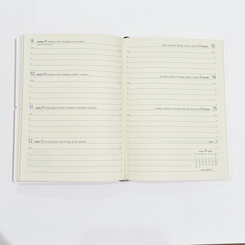 Ciak 2026 Weekly Diary B6 - Horizontal Layout