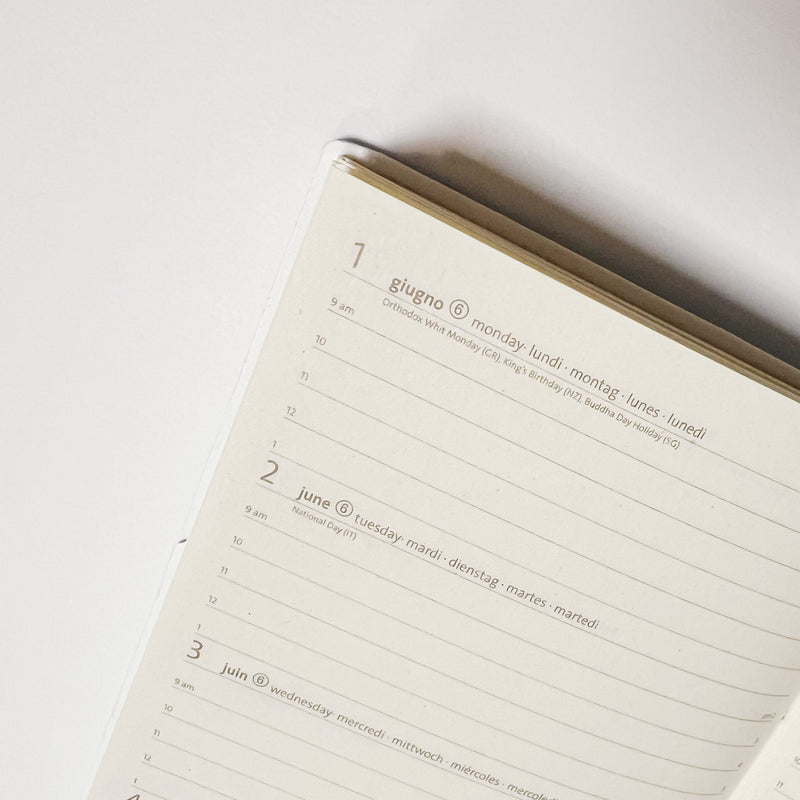 Ciak 2026 Weekly Pocket Diary - Horizontal Layout