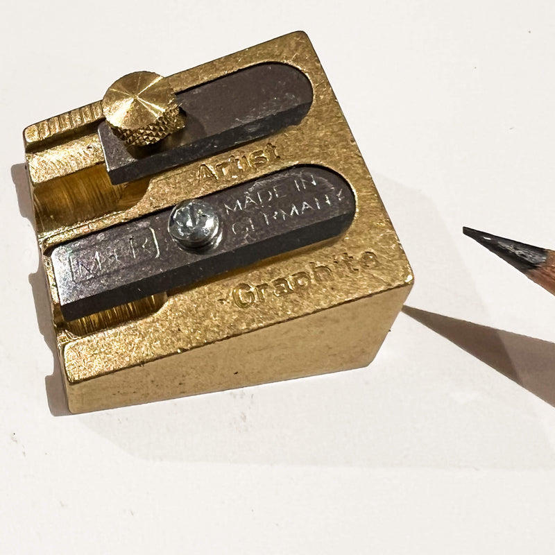 M+R Brass Artex Brass Adjustable Sharpener