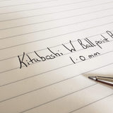 Kitaboshi W 1mm Wooden Ballpoint Pen