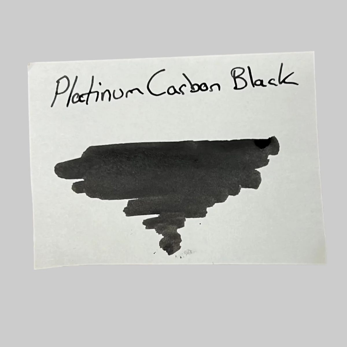 Platinum Carbon Black Ink 3ml Sample