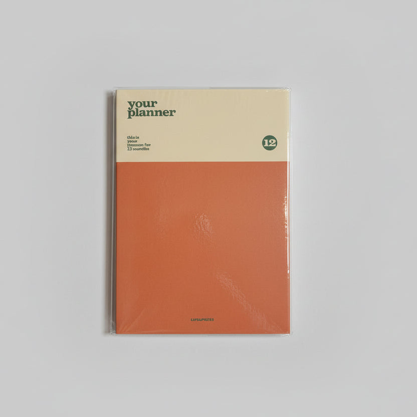 Livework Life & Pieces Your Planner V2 Undated 12 Month A5 Diary
