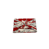 HAMAMONYO Furoshiki Wrapping Cloth - Red Fesitval Crane