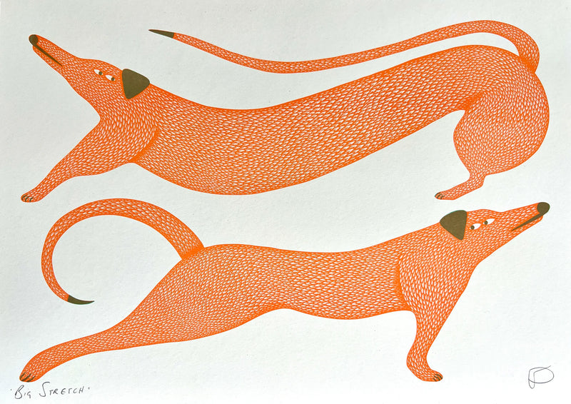 Big Stretch A3 Riso Print