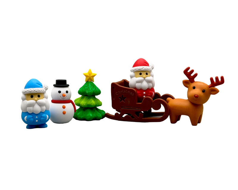 Iwako Puzzle Erasers  2025 Advent Calendar