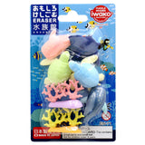 Iwako Puzzle Erasers - Aquarium Set
