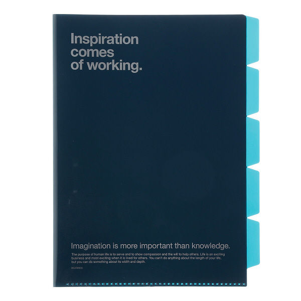Delfonics A4 5 Pocket Tabbed Folder