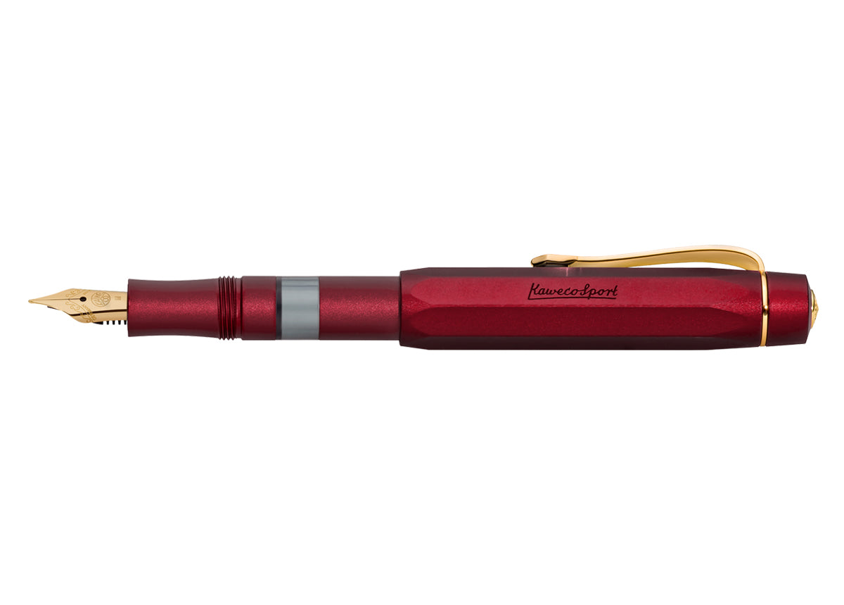 Kaweco Sport Piston Filler Starter Set Bordeuax