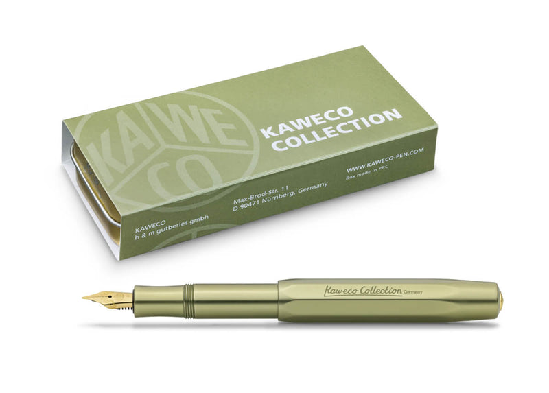 Kaweco Collection Al Sport Fountain Pen Olivine