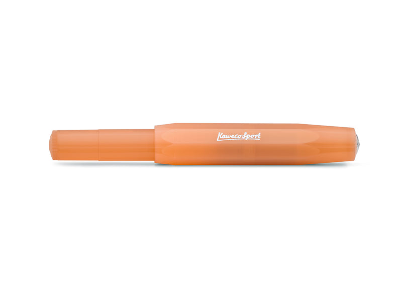 Kaweco Frosted Sport Fountain Pen - Mandarine Orange