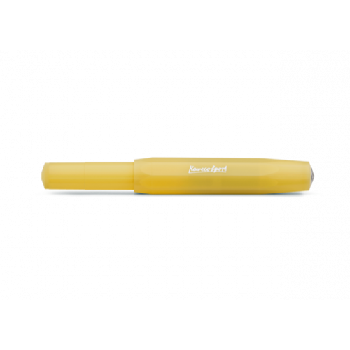 Kaweco Frosted Sport Fountain Pen - Banana Yellow