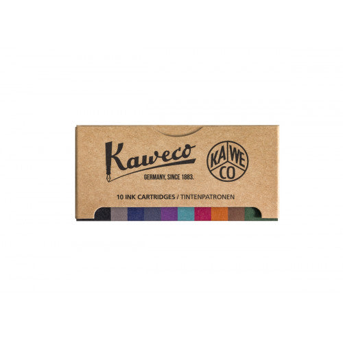 Kaweco Ink Cartridges 10 Colour Mix Pack