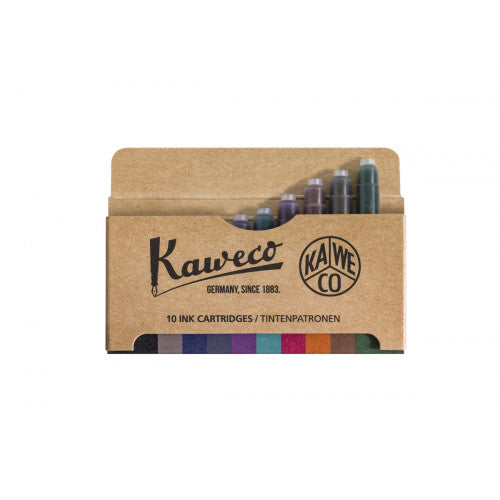 Kaweco Ink Cartridges 10 Colour Mix Pack