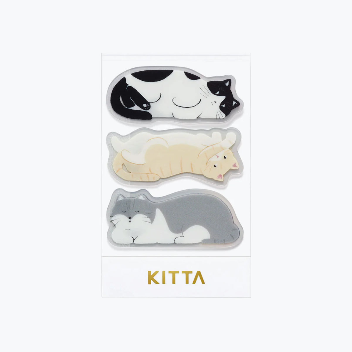 HITOTOKI - KITTA Clear Cat Stickers