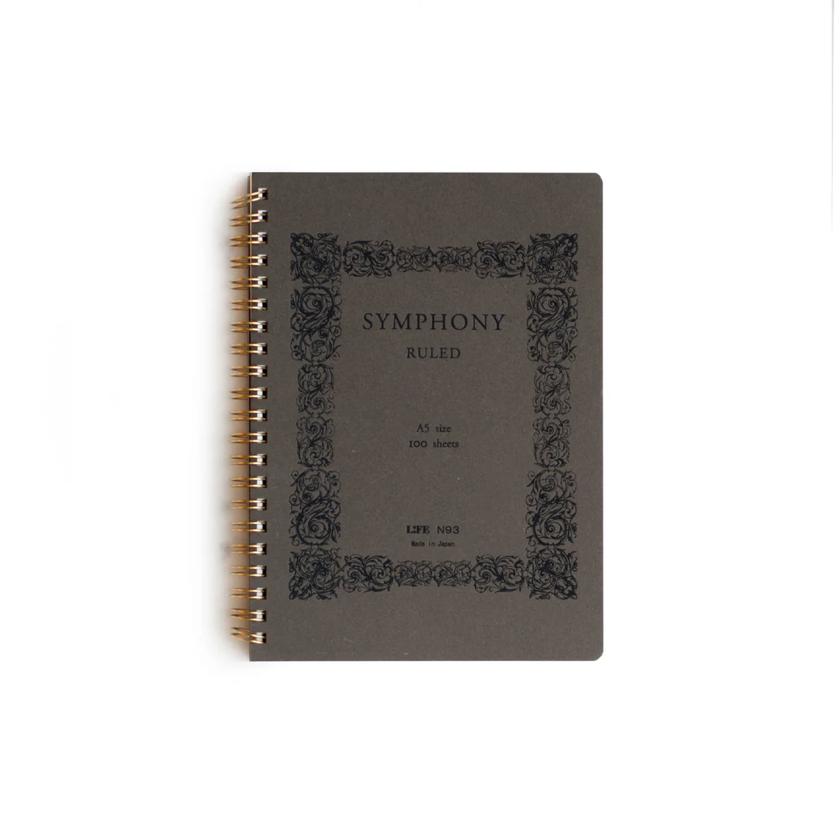 Life Symphony N93 A5 Ruled Ringbound Notebook