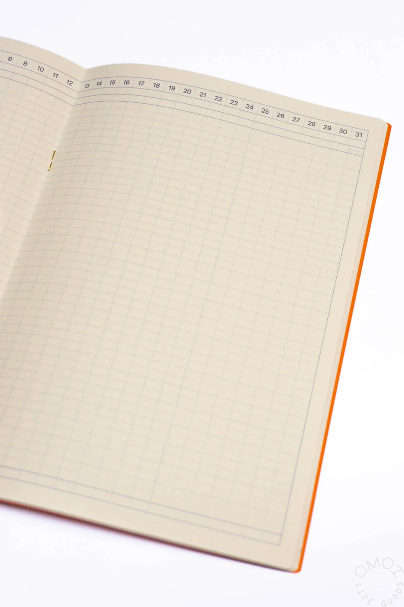 Laconic Style Notebook - A5 - Gantt Chart Book, £6.95