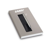 Lamy Swift Rollerball Pen Palladium & Leather Pouch Set