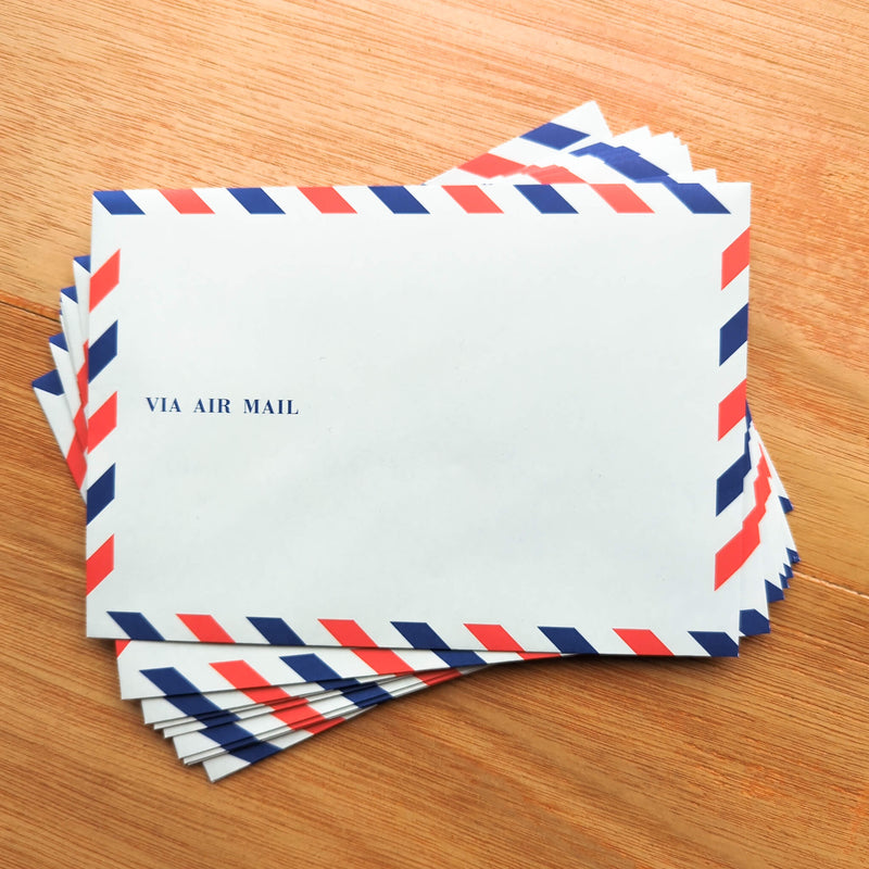 Life C6 Airmail Envelopes Pack of 10