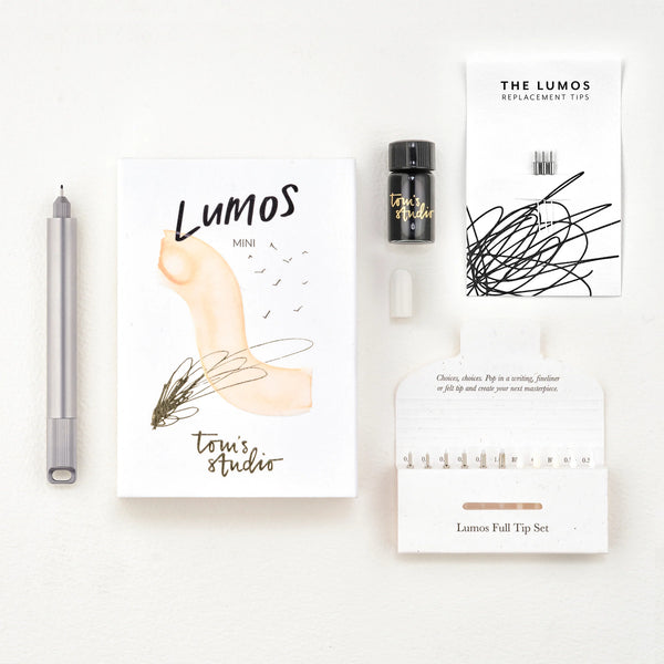 Tom's Studio The Lumos Mini Refillable Multi-Tip Pen - Titanium