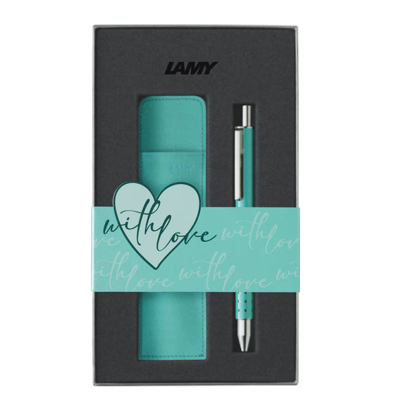 Lamy Swift Rollerball Pen Lagoon Gift Set