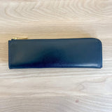 Life leather pen case blue