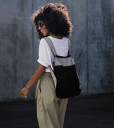 Notabag 2 in 1 Tote & Backpack - Black / Grey
