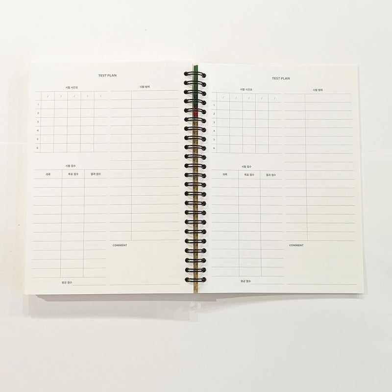 Livework Undated 6 Month Study Planner