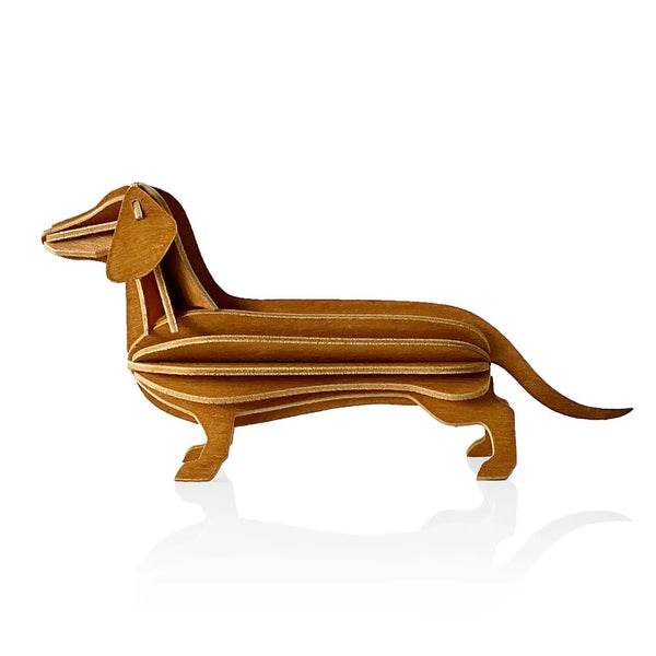 Lovi Dachshund 12cm - 3D Wooden Figure