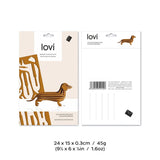 Lovi Dachshund 12cm - 3D Wooden Figure