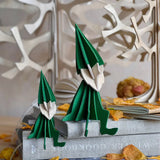 Lovi Dark Green Elf 8cm- 3D Wooden Figure