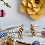 Lovi Rabbit 9cm - Natural Wood - 3D Wooden Figure