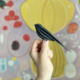 Lovi Swallow 15 cm Black - 3D Wooden Figure