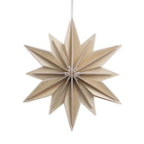 Lovi Natural Wood Deco Star 10cm - 3D Wooden Figure