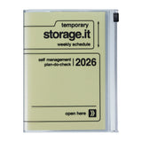 Mark's 2026 A6 Mid Storage Weekly Diary