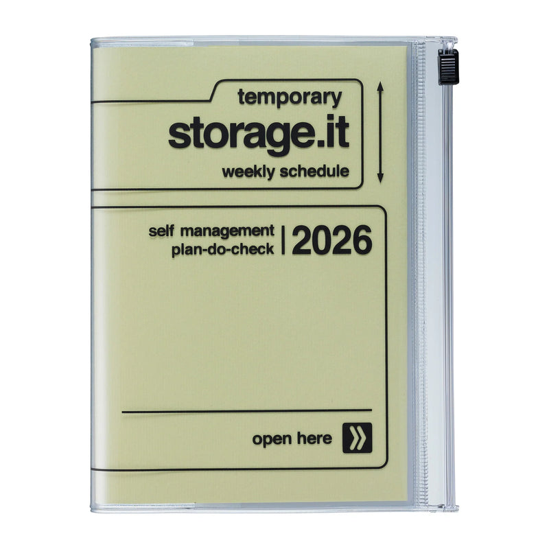 Mark's 2026 A6 Mid Storage Weekly Diary